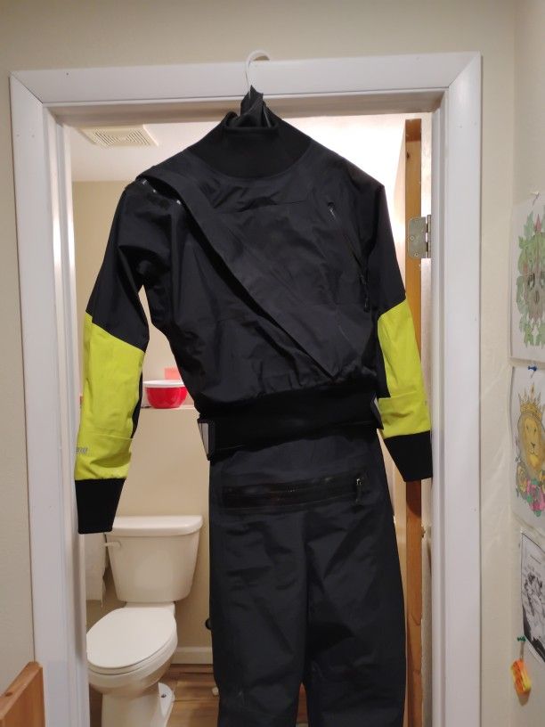 NRS Mens Crux Dry Suit Medium 2024