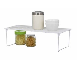 Uniware 1-Tier Spice Rack, 21x9x6 Inches, White