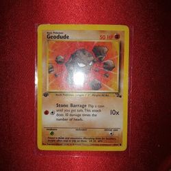 1999 Vintage Pokemon Card First Edition