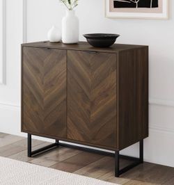 Nathan James Enloe Modern Sideboard Buffet Storage Accent Cabinet