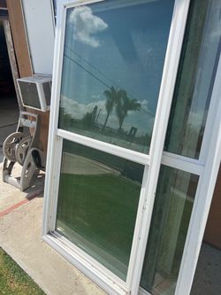 3 glass windows measured 3((74x 38 ))inch in perfect condition