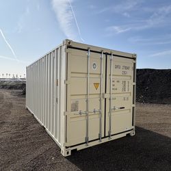20 FOOT NEW 1-TRIP CONTAINER STD SHED,STORAGE,SHIPPING,CONEX