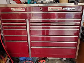 Snap on tool box heavy duty 14 drawer
