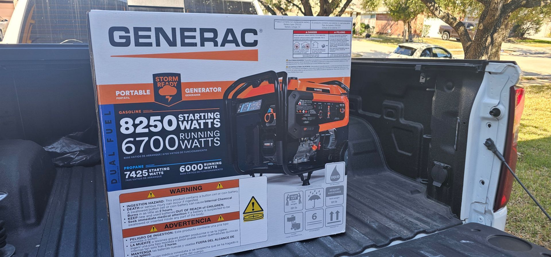 Generac 8250W