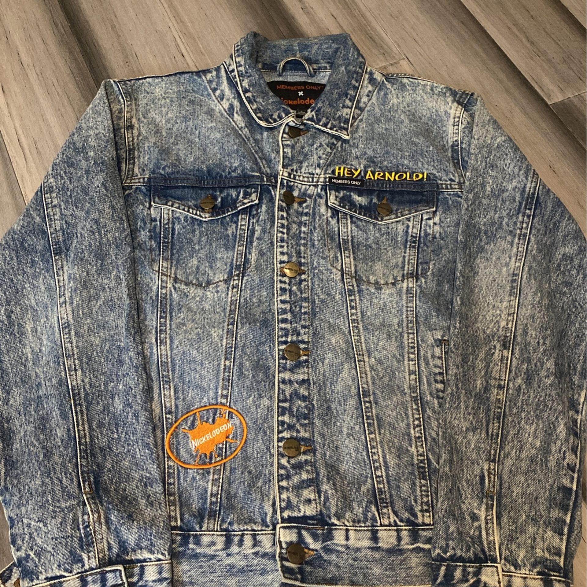 Hey arnold denim clearance jacket
