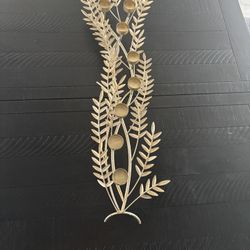 Gold Centerpiece Candle Holder 