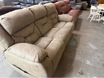 Brown sofa
