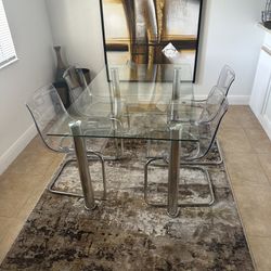 Dining Table Set - Table + 4 Chairs