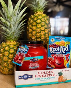 Viral pineapple Kool-Aid jars Viral pineapple Kool-Aid jars