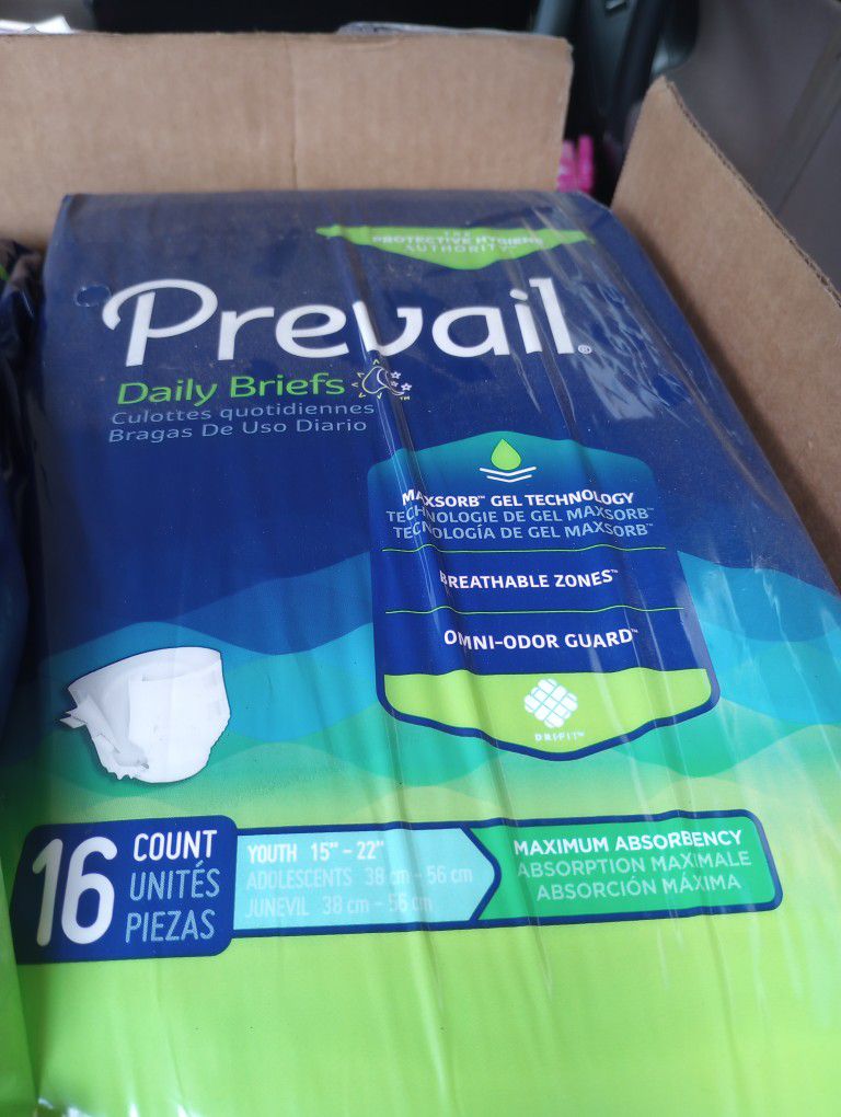 PREVAIL YOUTH XL DIAPERS FOR KIDS