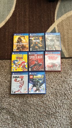 Ps4 video games need gone asp