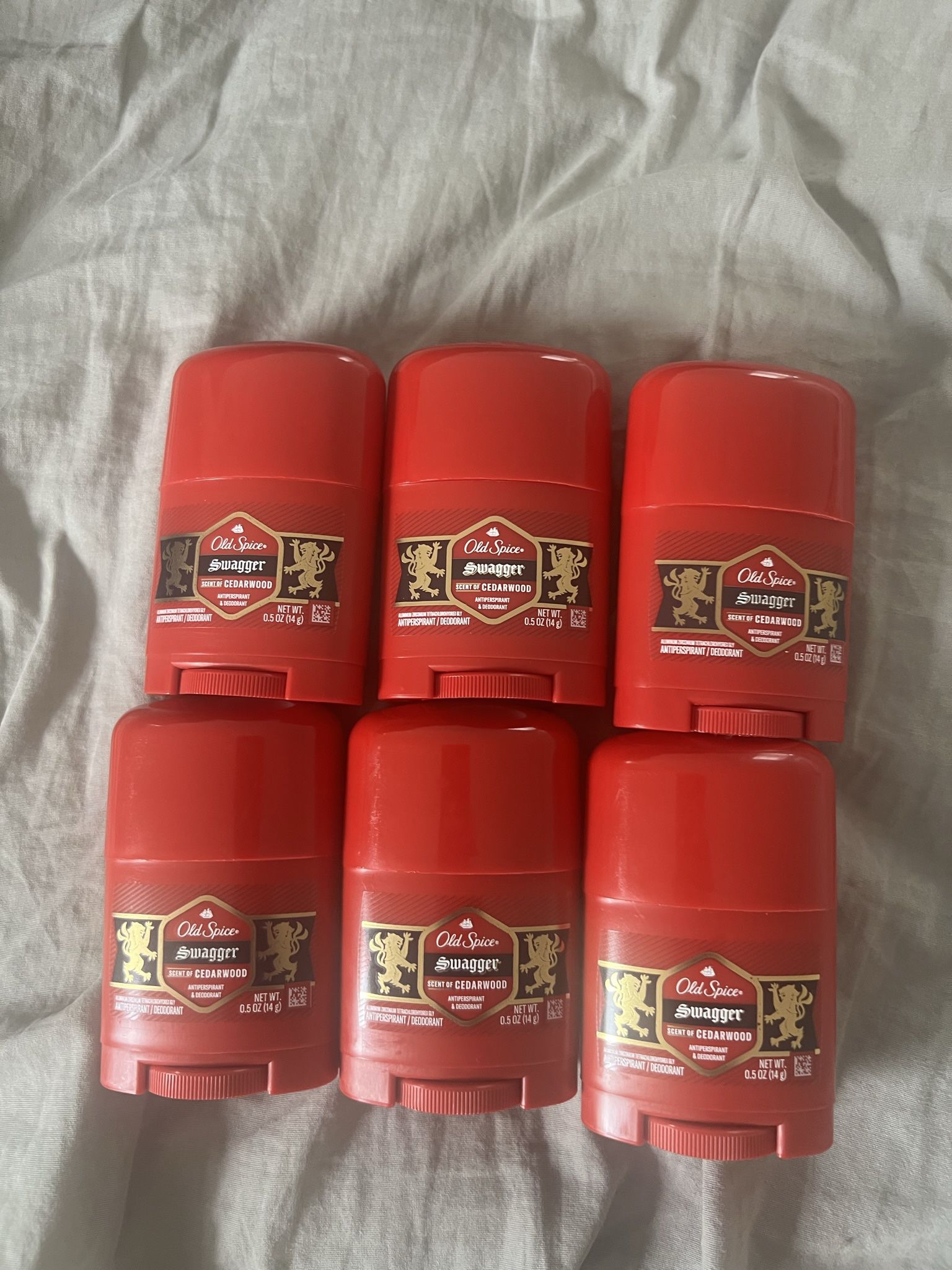 6 Mini Old Spice Deodorant 