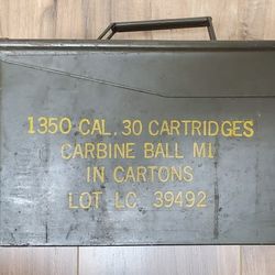 Vintage Ammo Can