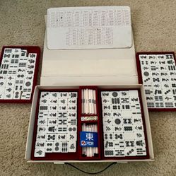 Vintage Japanese Riichi Mahjong Set 