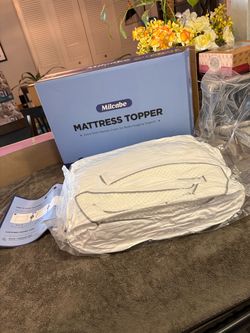 MILCABE new 3” memory foam mattress topper twin XL