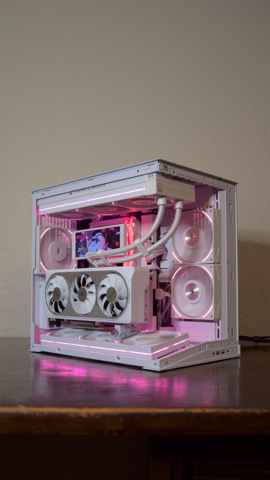 White Gaming PC | 4070Ti Super | i5-14600KF | 64 GB DDR5 | 2TB SSD | Win 11 Pro | WiFi