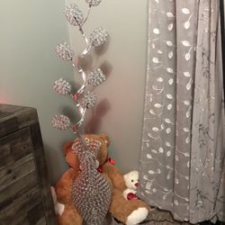 Beautiful  Glass Floor Lamp