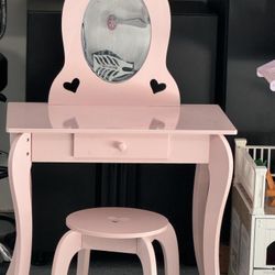 Pink Dresser