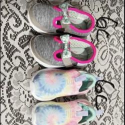 Tenis De Niña Size 6c