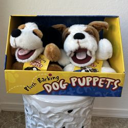 Plush Barking Dog Puppets
