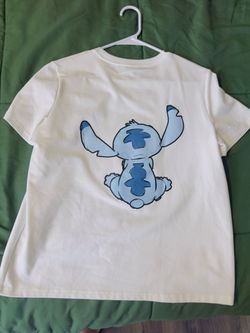 Stitch Graphic T-Shirt White