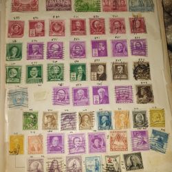 USA Postage Stamps Vintage
