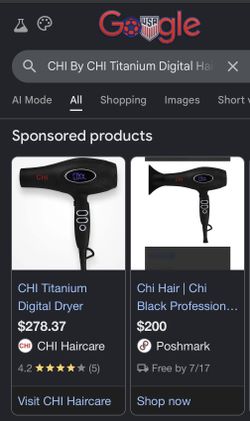 CHI By CHI Titanium Digital Hair Dryer