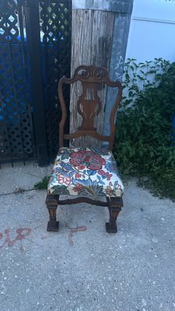 2 Chairs. Perfect Condition.$20 Each They Are 100 Years Old.
