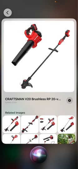 Craftman, Weedwhacker and blower with battery