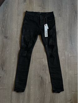 Purple Brand Jeans P001 Black Oil Spill Size 30