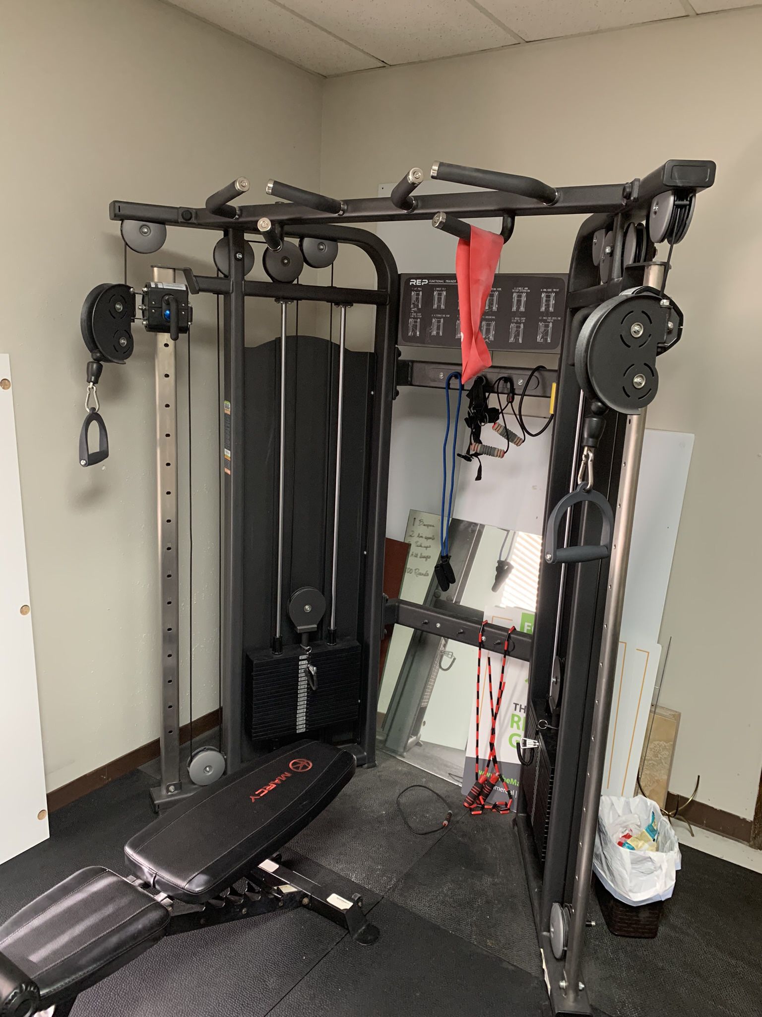 REP Gym Cable Machine