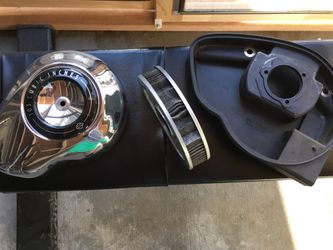 Dyna low rider air cleaner, backplate and cover.