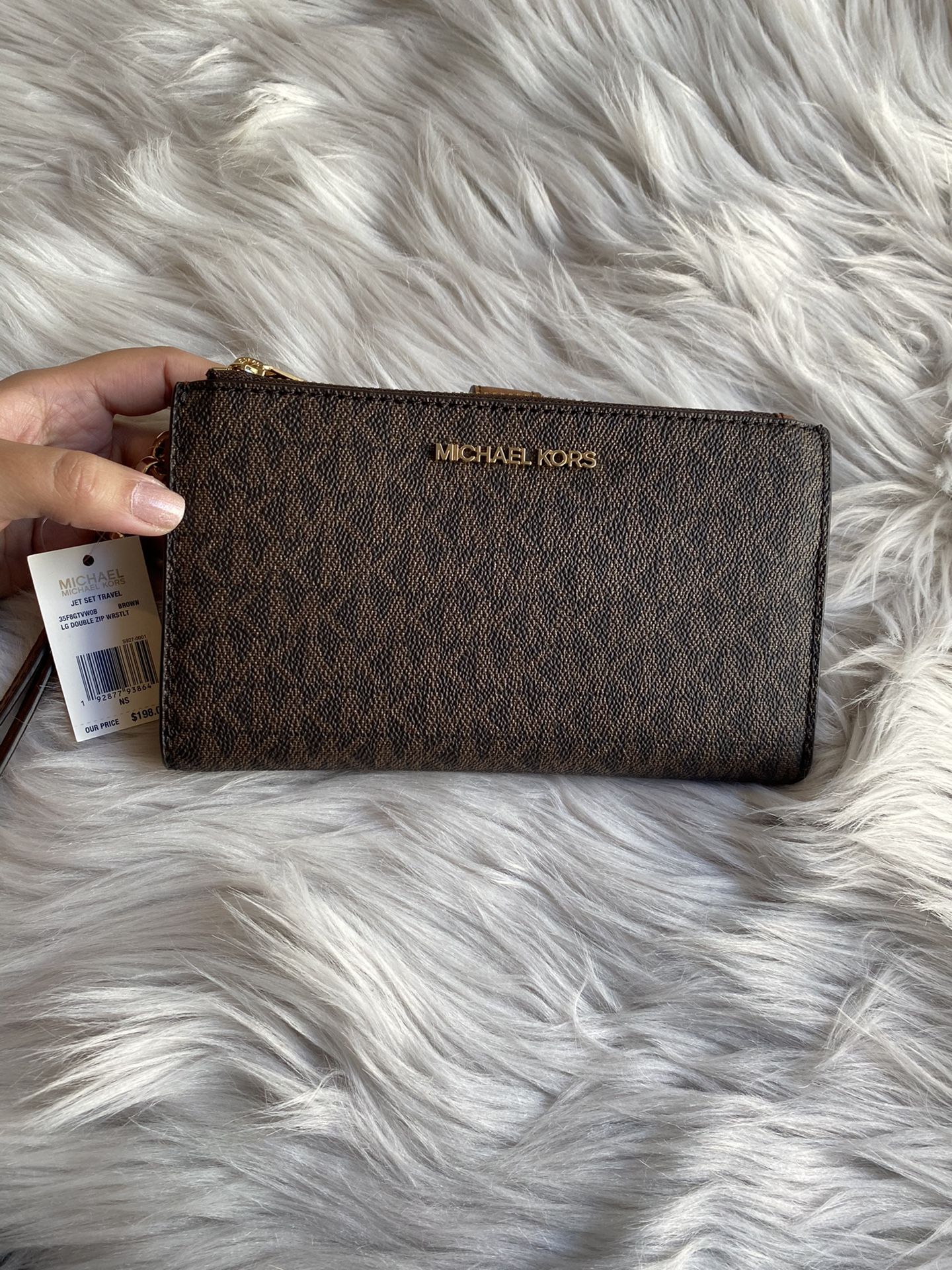Zip Wallet Michael Kors Wristlet Price New Womens Michael Kors Jet