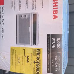 Toshiba 5,000 BTU Window AC