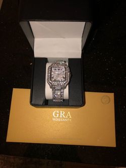 Cartier moissanite watch