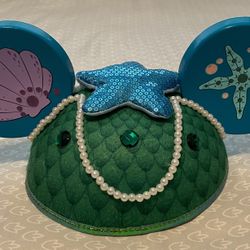 Disney Parks Ariel The Little Mermaid Mickey Mouse Ears Hat