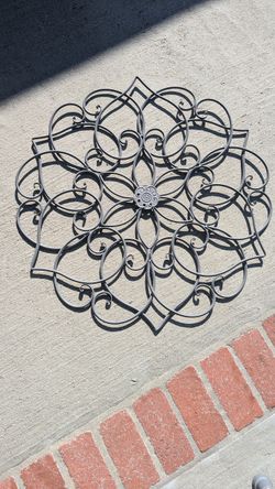 wall decoration 31 x 30 metal  HOME DECOR