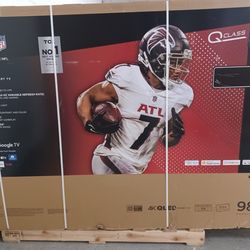 98" Screen QLED SMART 4K ULTRA HDTV BY TCL 98Q672.  Original Box Box  SEALED