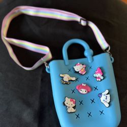 Little Purse With Hello Kitty Jibbitz