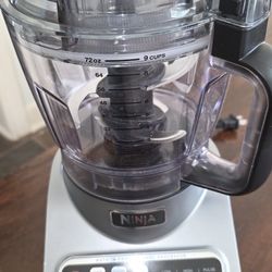 9 Cup Ninja Professional Food Processor, Paid $130.