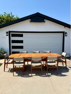 Vintage Scandinavian Teak Dining Set