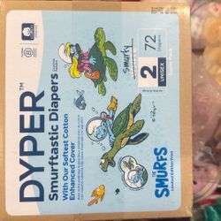 Dyper Diapers Size 2 72 Count 