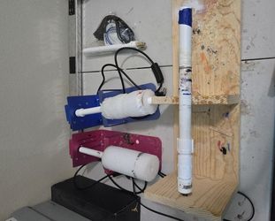 3 Used Tumbler Turners & Tumbler Turner Kit 