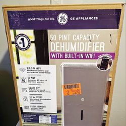 GE humidity fire 50 pint 4500 seq ft