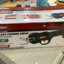 Hyper Tough Brushless Cordless Pruning Shears 20V  New In Box 