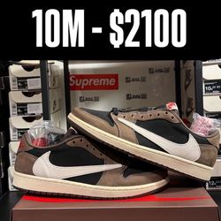 Jordan 1 Retro Low OG SP Travis Scott Mocha
