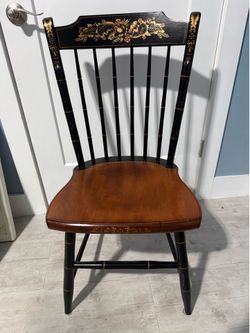 Hitchcock wooden chair