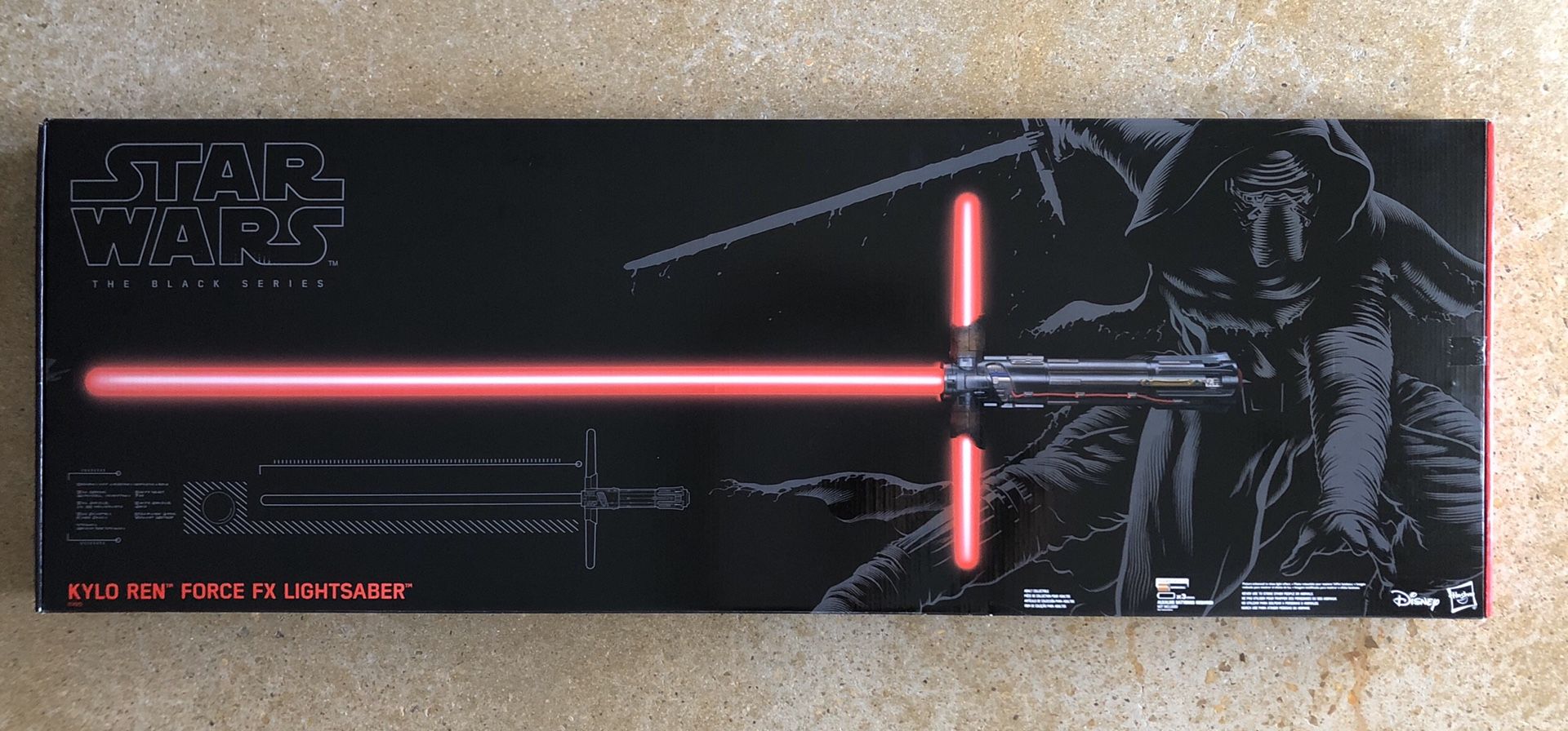 Star Wars Black Series Kylo Ren Force FX Light Saber