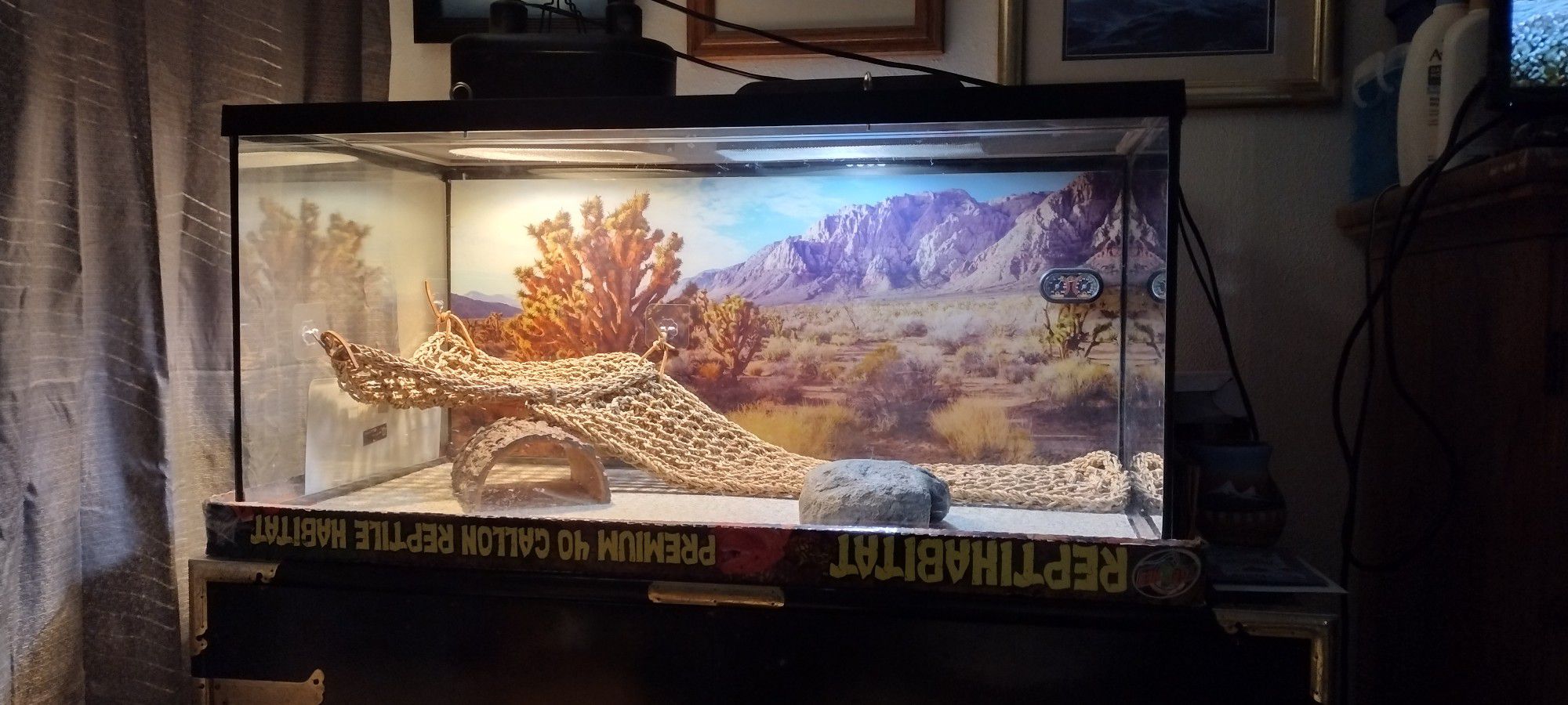 Premium 40 Gallon Reptile Habitat