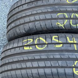 205-45-17 $60 (Run flat)